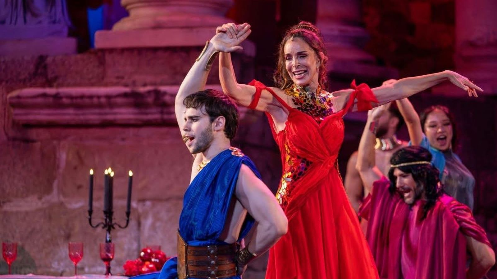 Representació de ‘Fedra’ al Festival de Mèrida