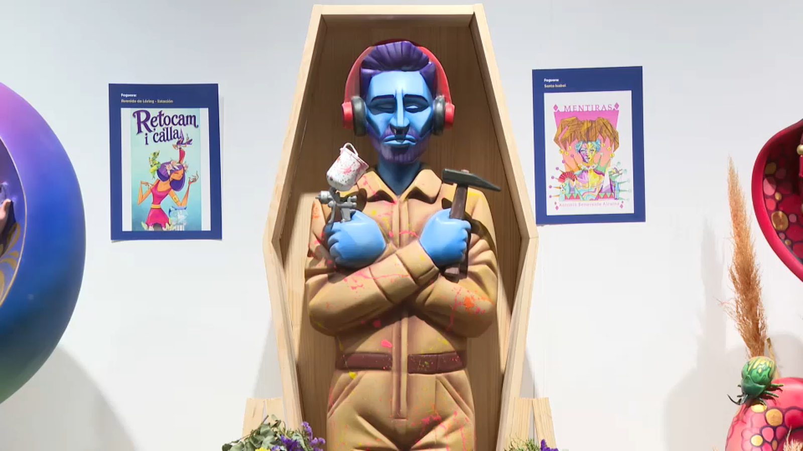 Artistes foguerers denuncien les dificultats del sector