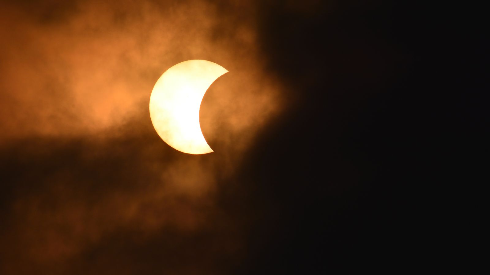 Imatge d'arxiu d'un eclipsi