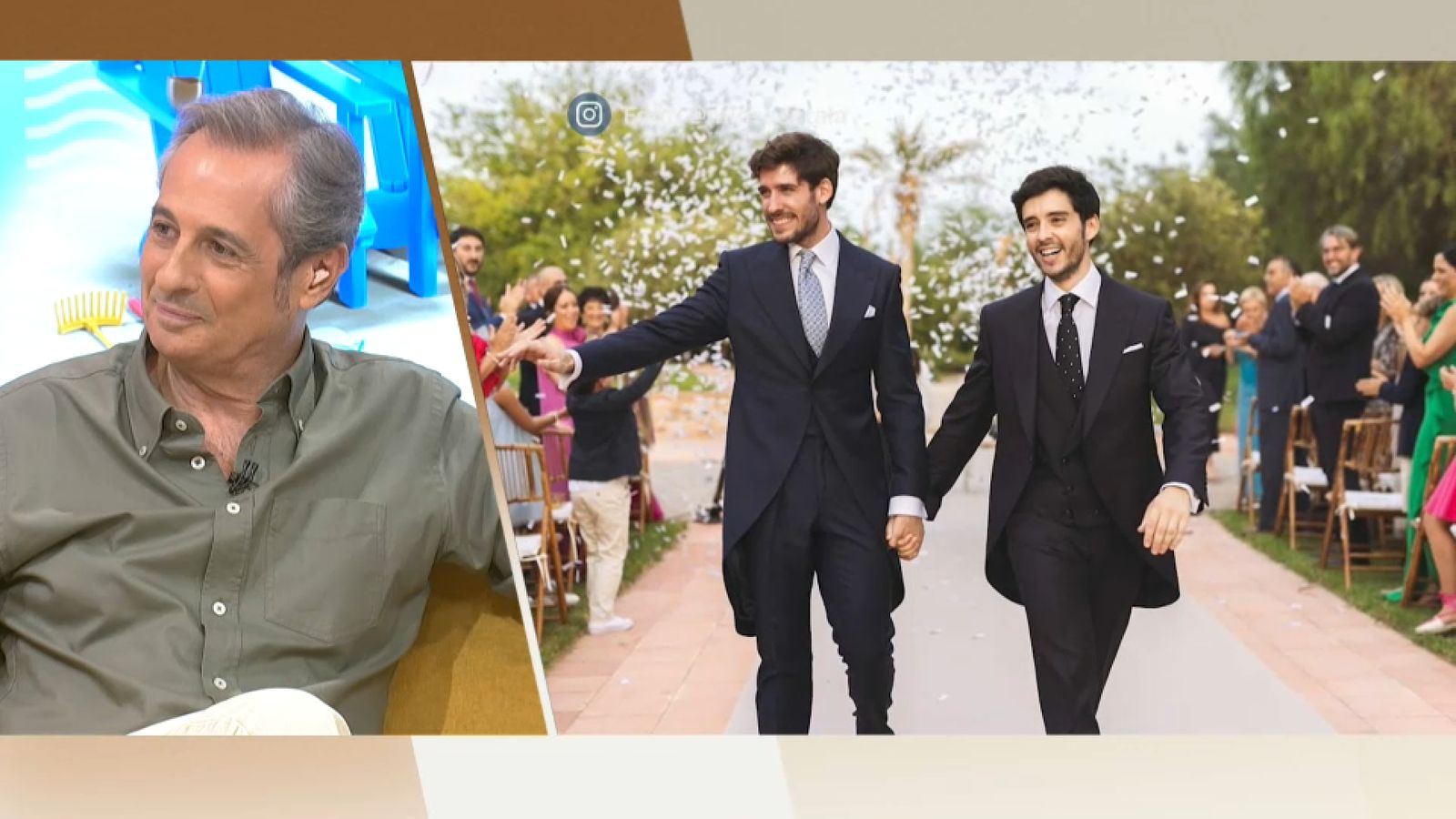 Una boda en 'blue marine'