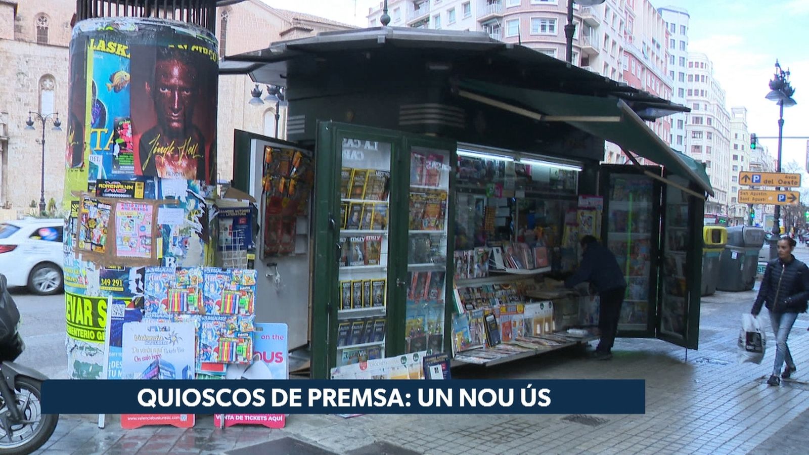 Quioscos de premsa: un nou ús