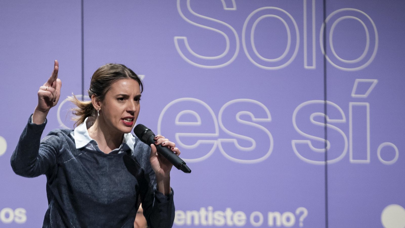 Irene Montero en una imatge recent