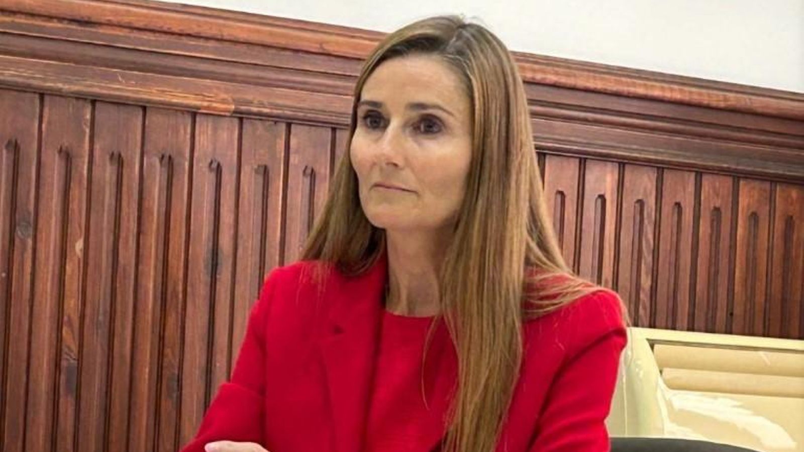 La regidora de Vox de l'Ajuntament de València Cecilia Herrero