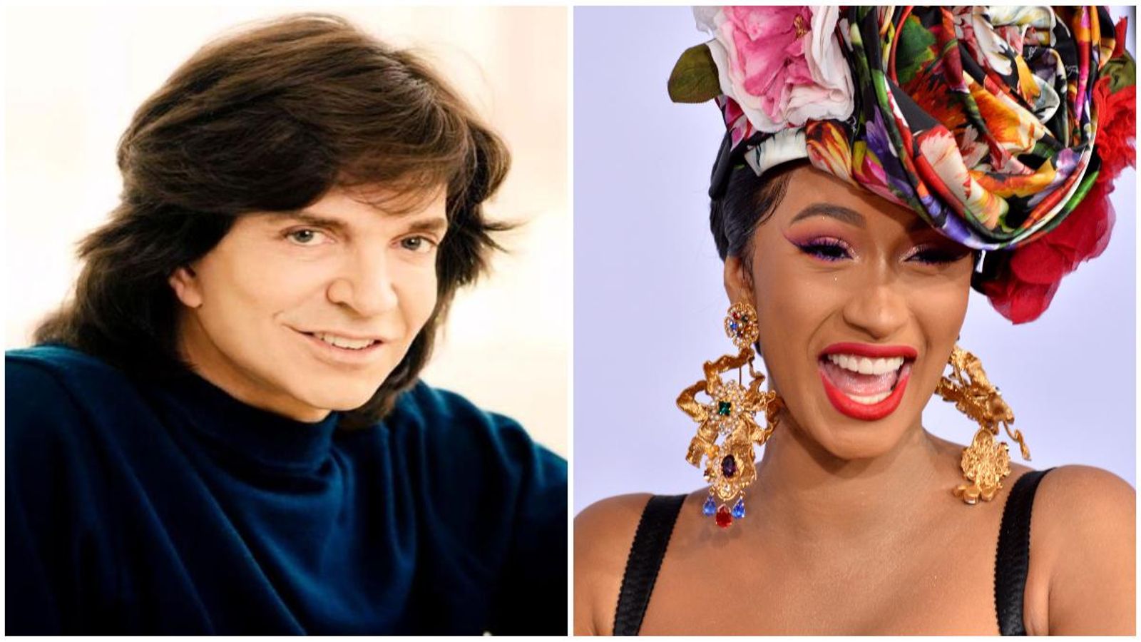 Imatges d'arxiu de Camilo Sesto i Cardi B