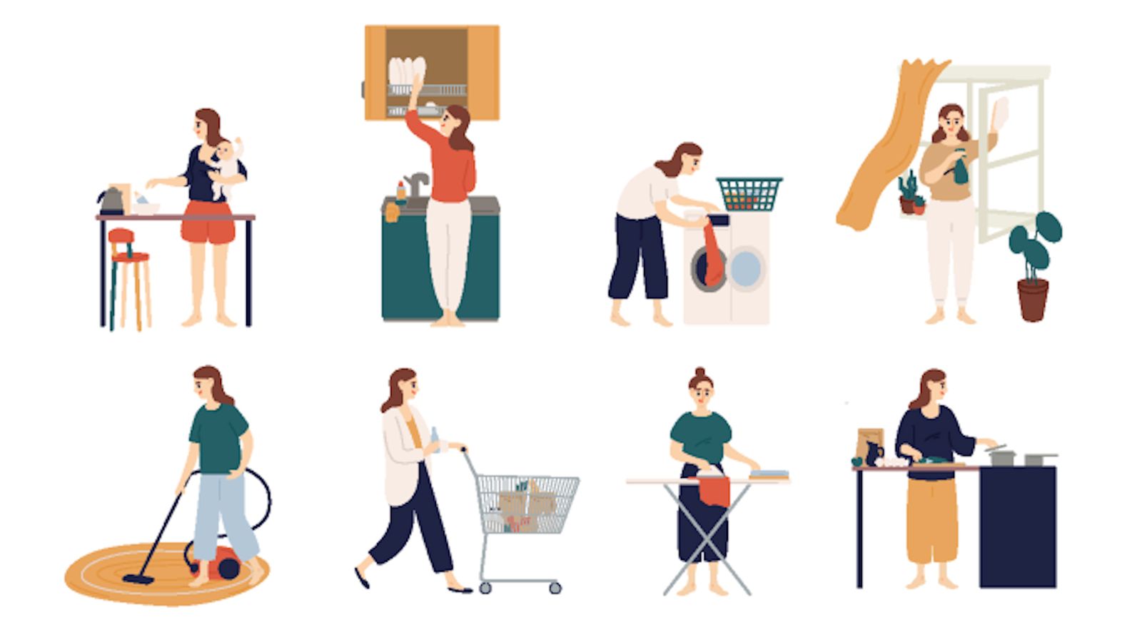 21.03.2023 | La bretxa de gènere a casa: anys de treballs de la llar no remunerat