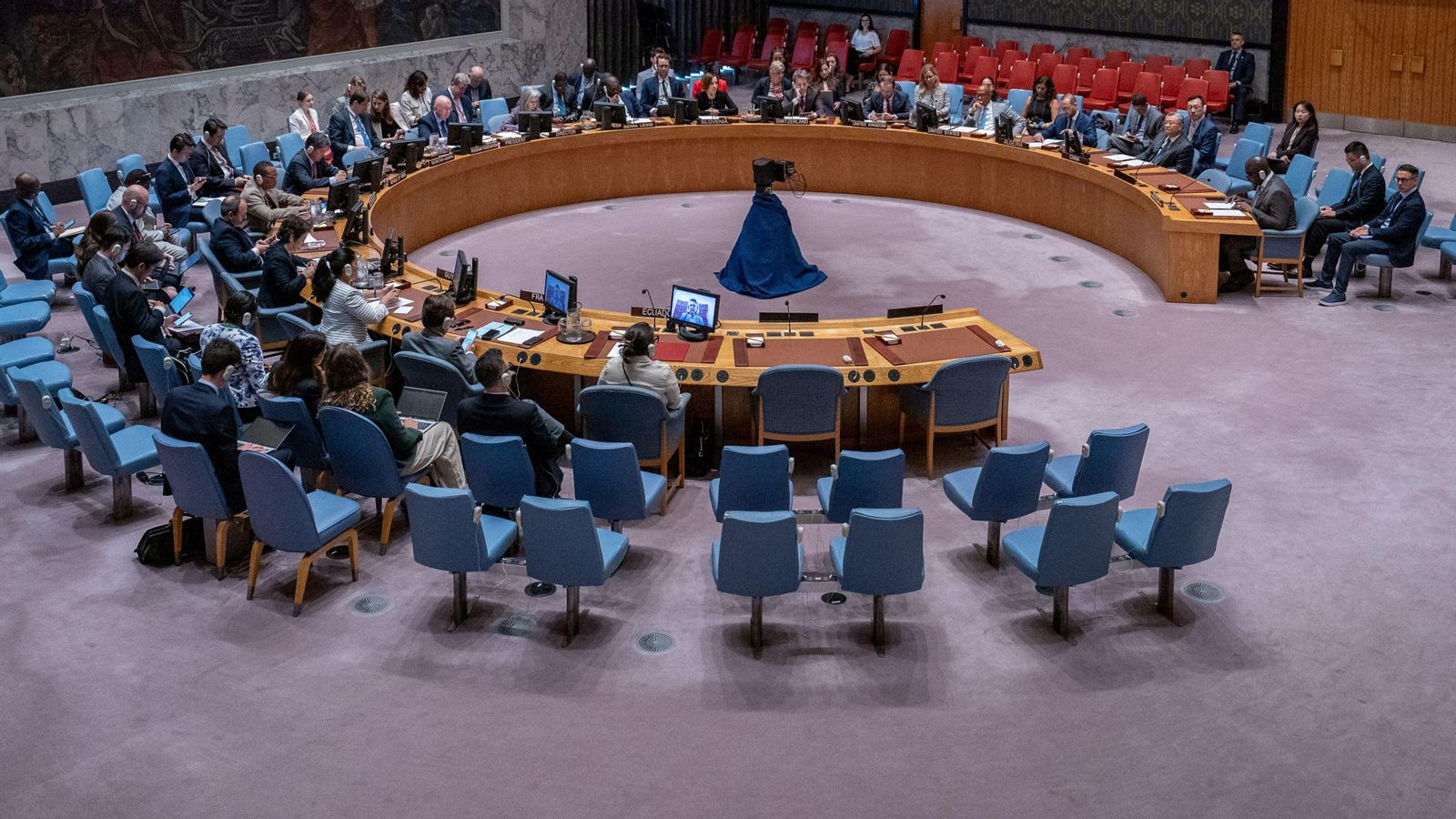 El Consell de Seguretat de l'ONU, en una imatge d'arxiu El Consell de Seguretat de l'ONU, en una imatge d'arxiu