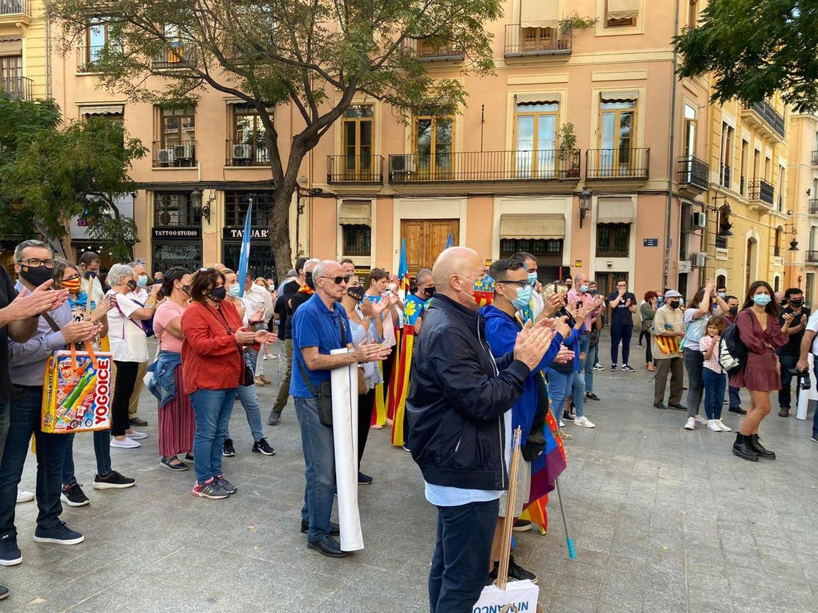 Manifestació del Grup d'Acció Valencianista