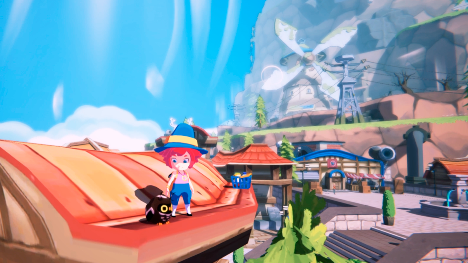 Imatge del joc Mika and the Witch’s Mountain, protagonitzat per una aprenent de bruixa