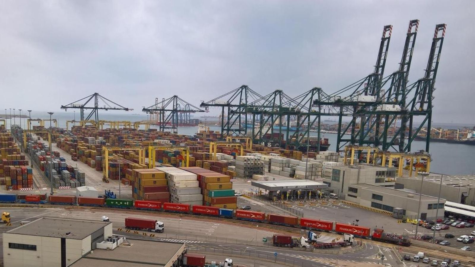 Imatge d'arxiu del Port de València, via d'eixida de bona part de les exportacions valencianes