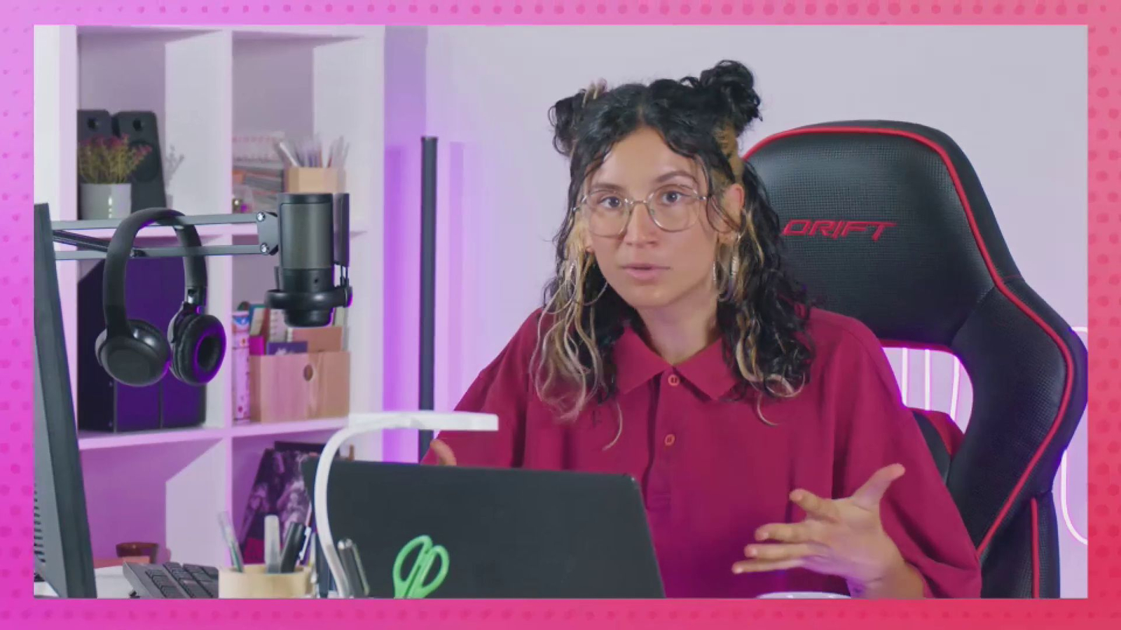 Captura de Marta Meneu durant el programa