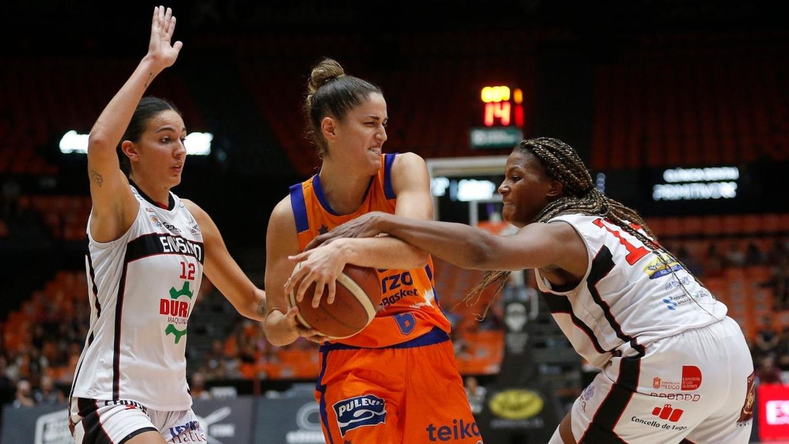 La primera meitat s'ha presentat molt còmoda per al València Basket