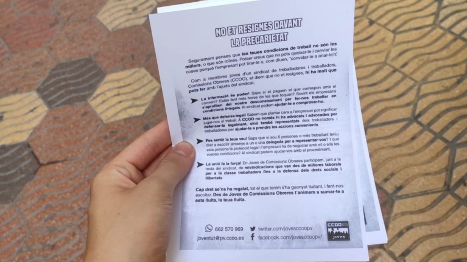 19.07.2019 | NM Entrevista Salvador Mejías sobre el conveni col·lectiu de CCOO