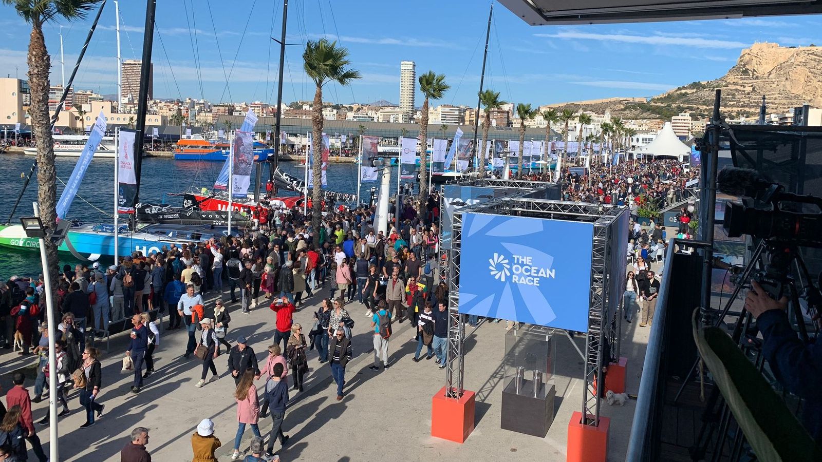 Les embarcacions participants a l'Ocean Race salpen aquest diumenge