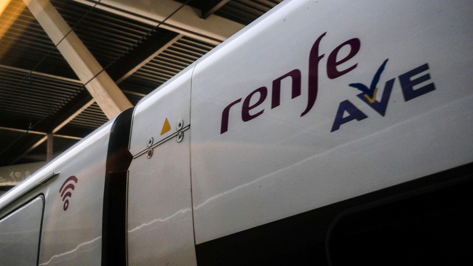 Vagó d'un tren AVE de Renfe