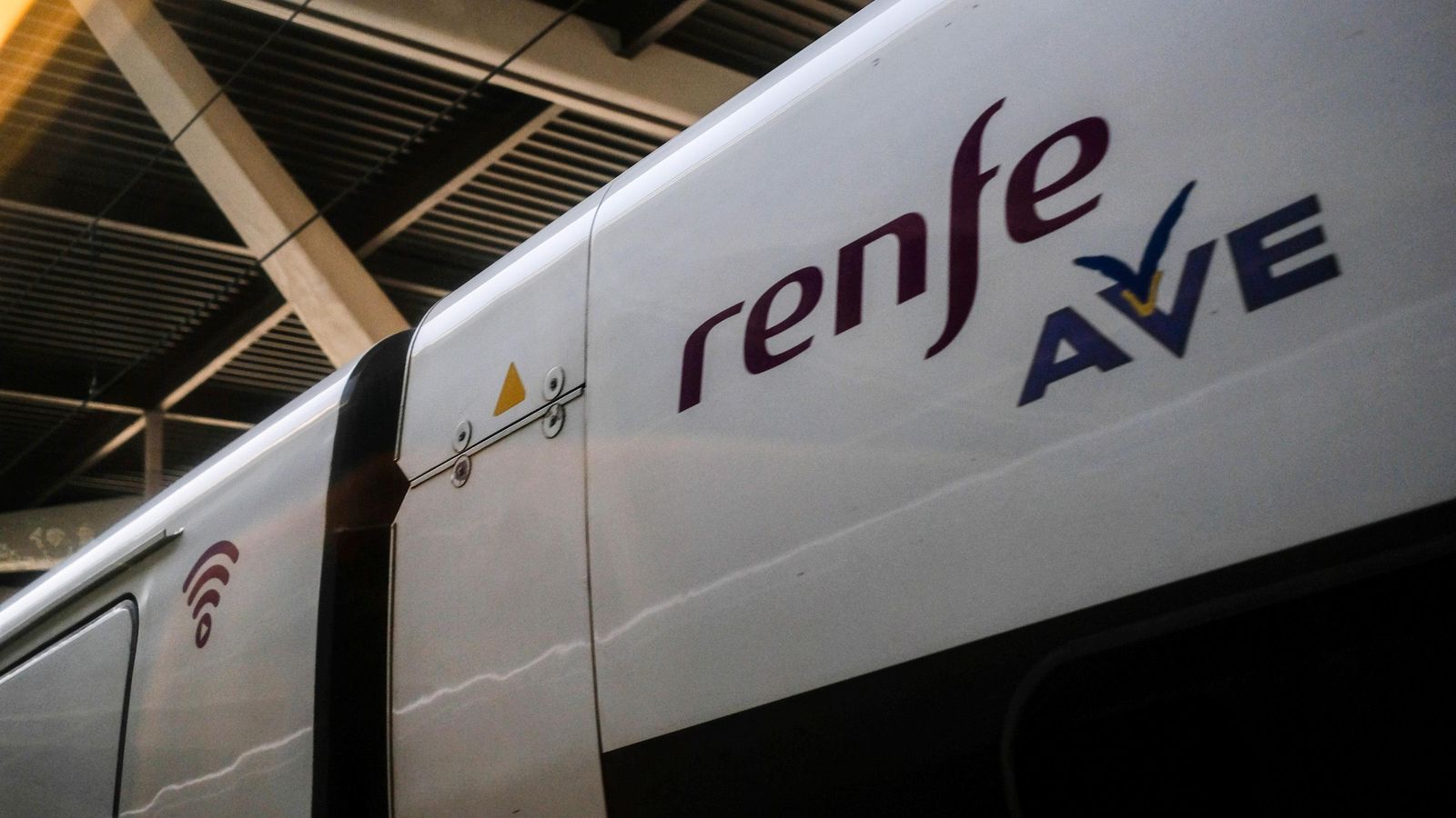 Vagó d'un tren AVE de Renfe