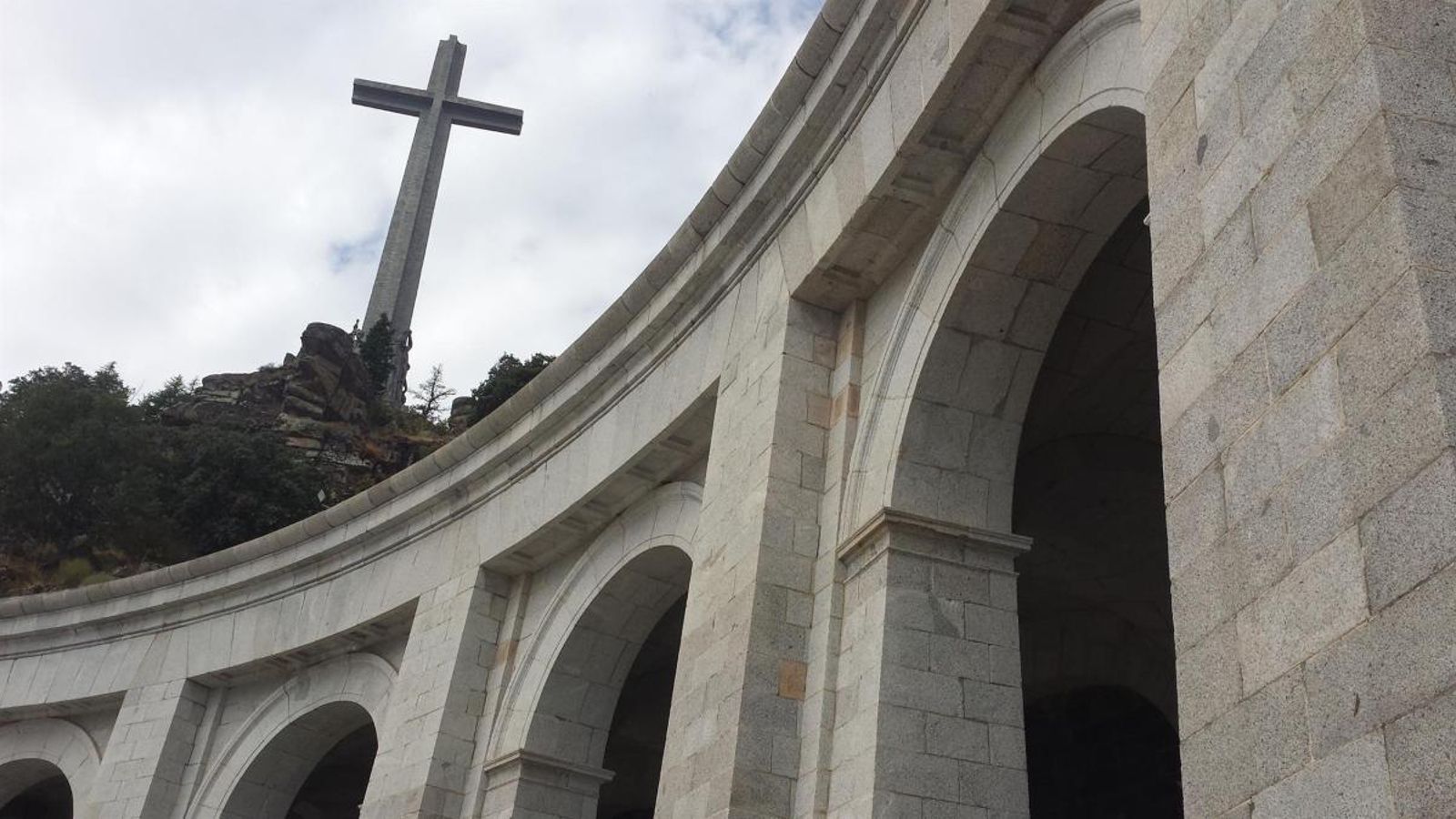 El Valle de los Caídos, en una imatge d’arxiu