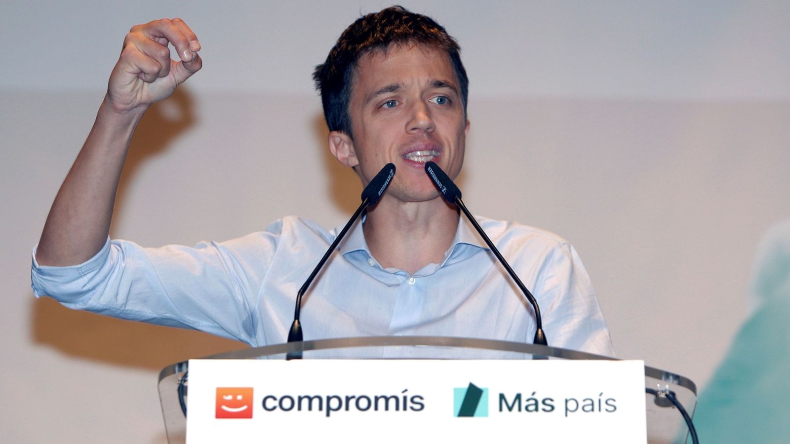 Íñigo Errejón, en l'acte de Més Compromís a Alacant