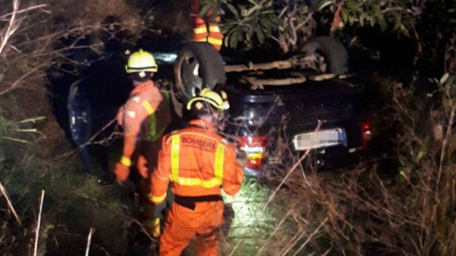 Accident de trànsit a Algar de Palància