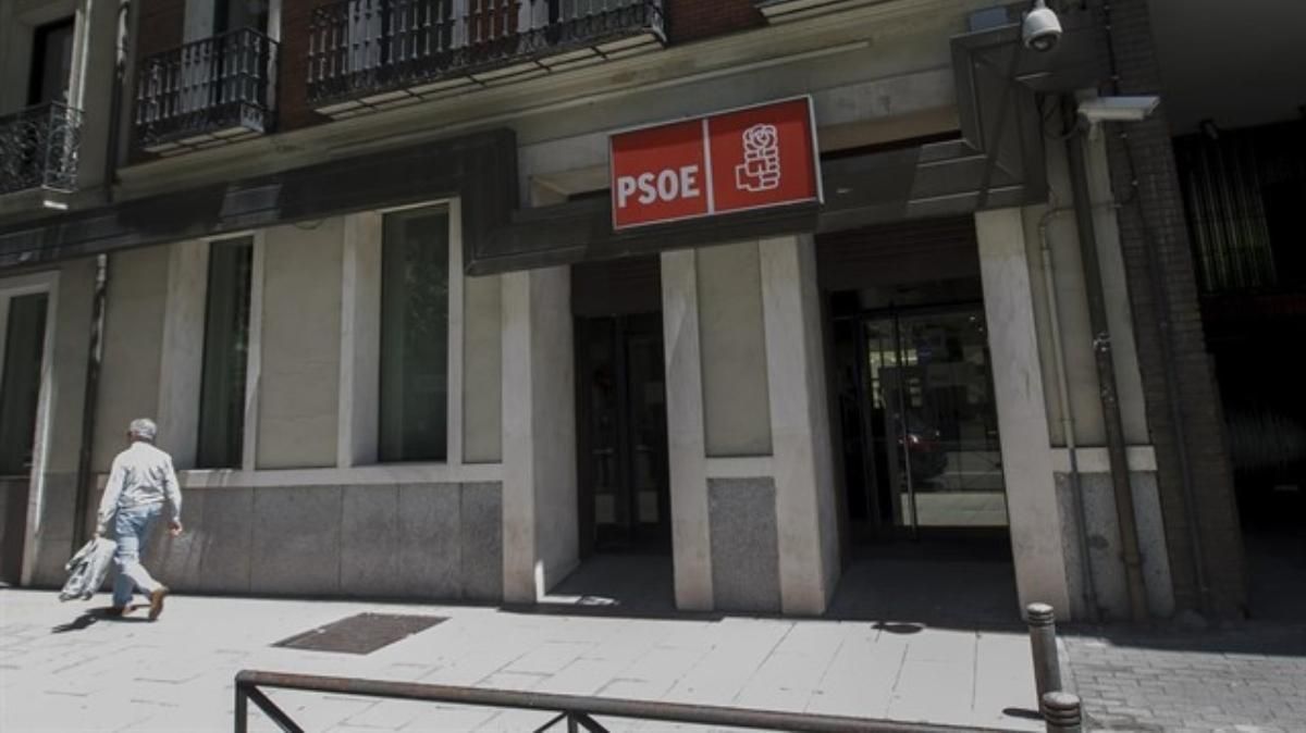 La seu madrilenya del PSOE, en una imatge d'arxiu La seu madrilenya del PSOE, en una imatge d'arxiu