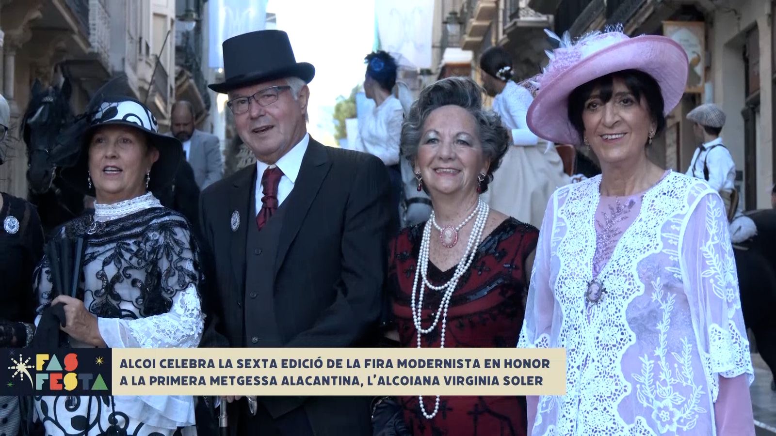 Viatgem en el temps amb la Fira Modernista d’Alcoi