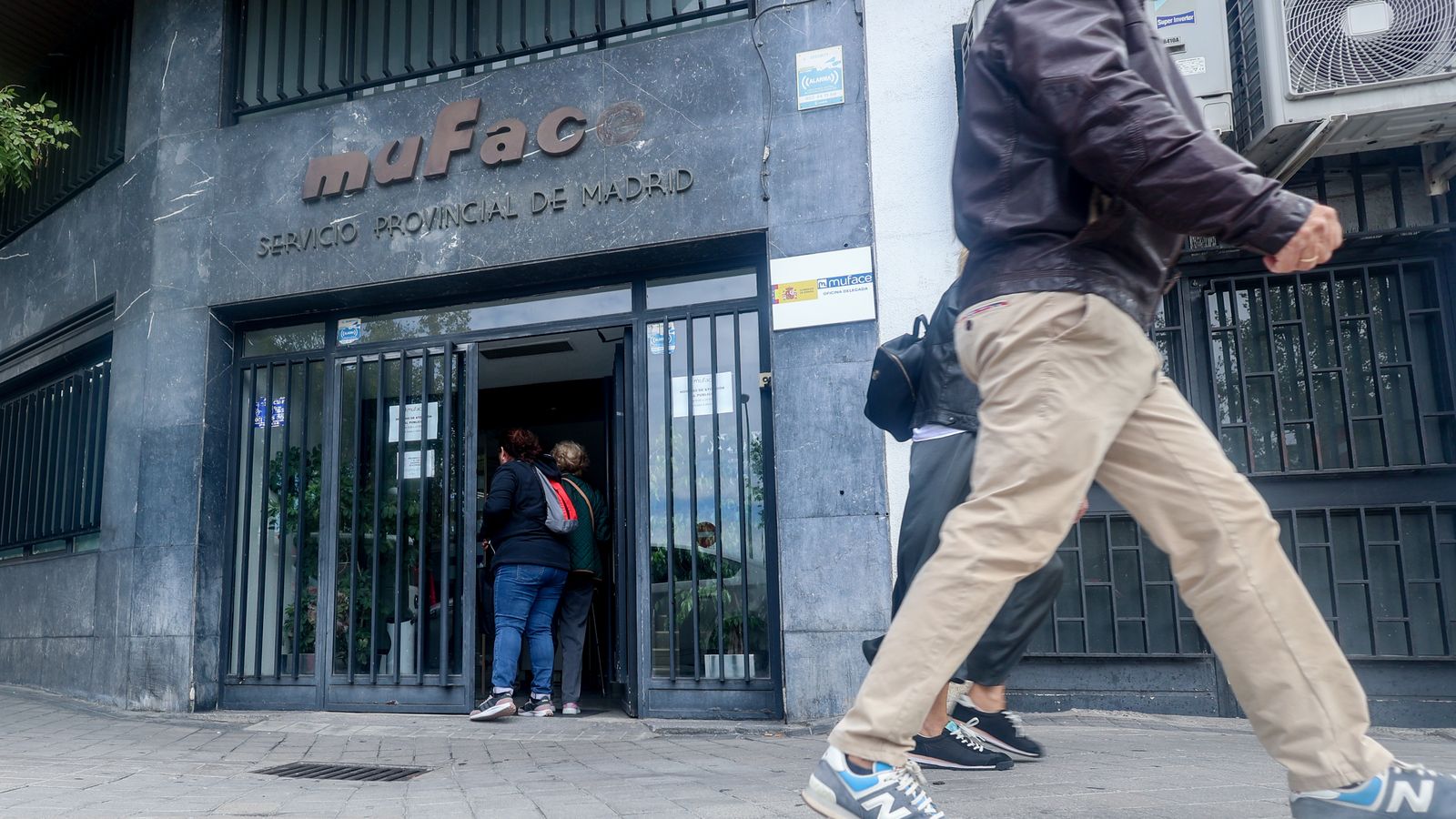 Façana de l'edifici de Muface, a Madrid