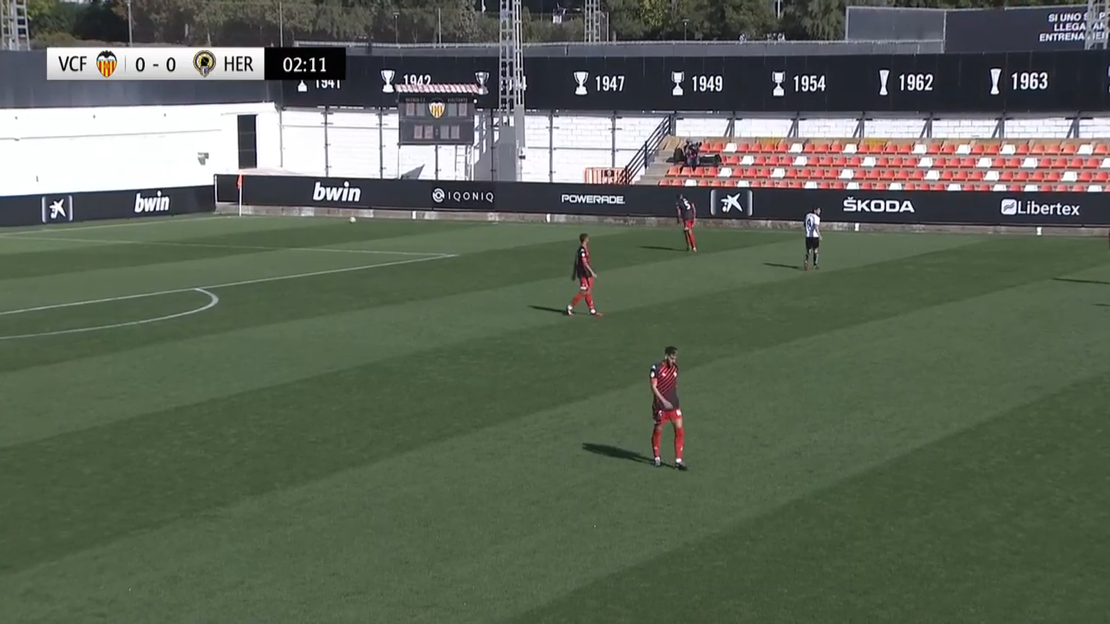 01.11.2020 | Futbol 2ª B: València Mestalla - Hèrcules CF