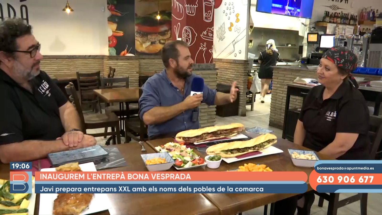 13.10.2022 | Inaugurem l’entrepà ‘Bona vesprada’ a Rocafort