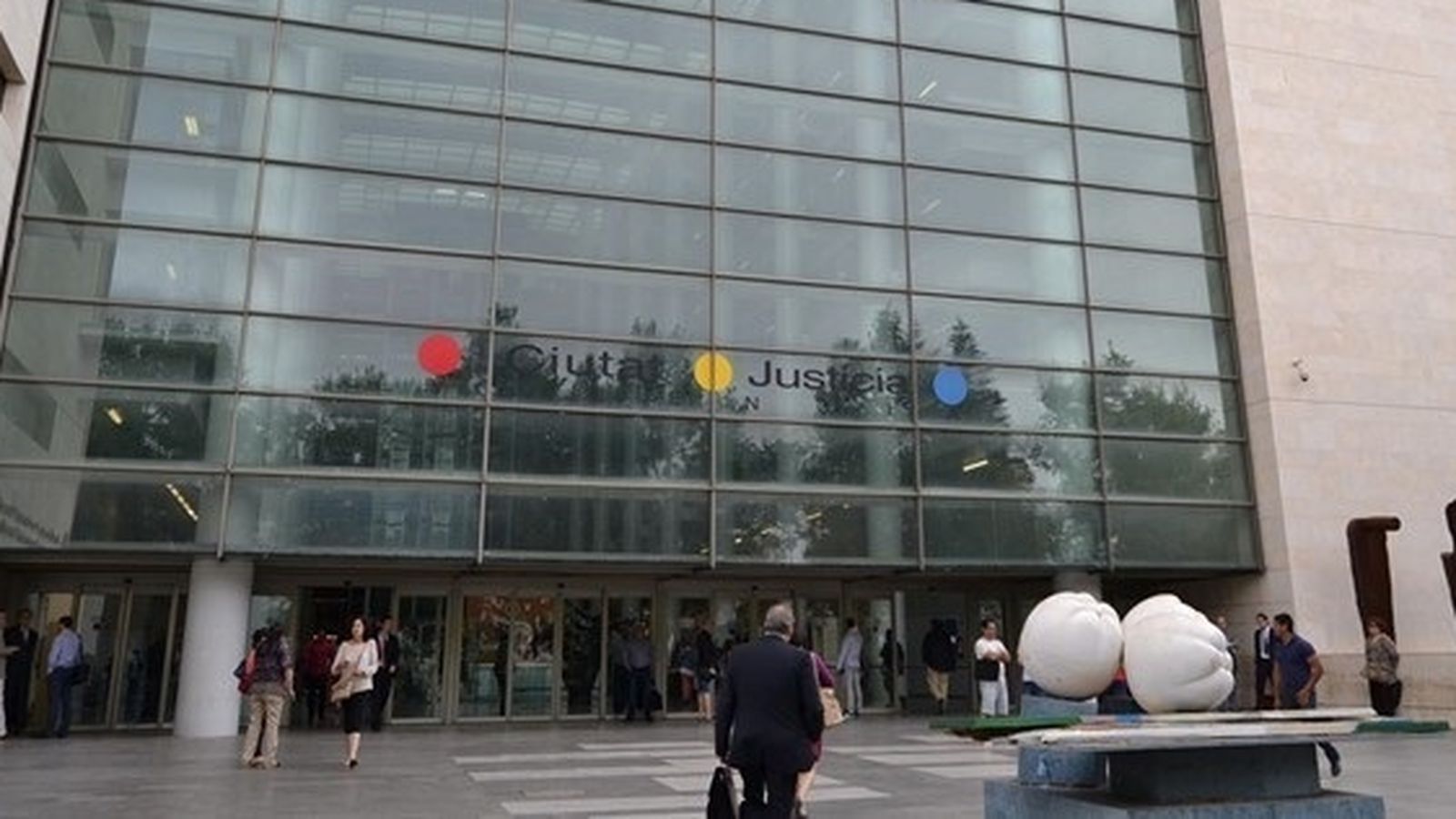 Seu de la Ciutat de la Justícia de València, en una imatge d'arxiu