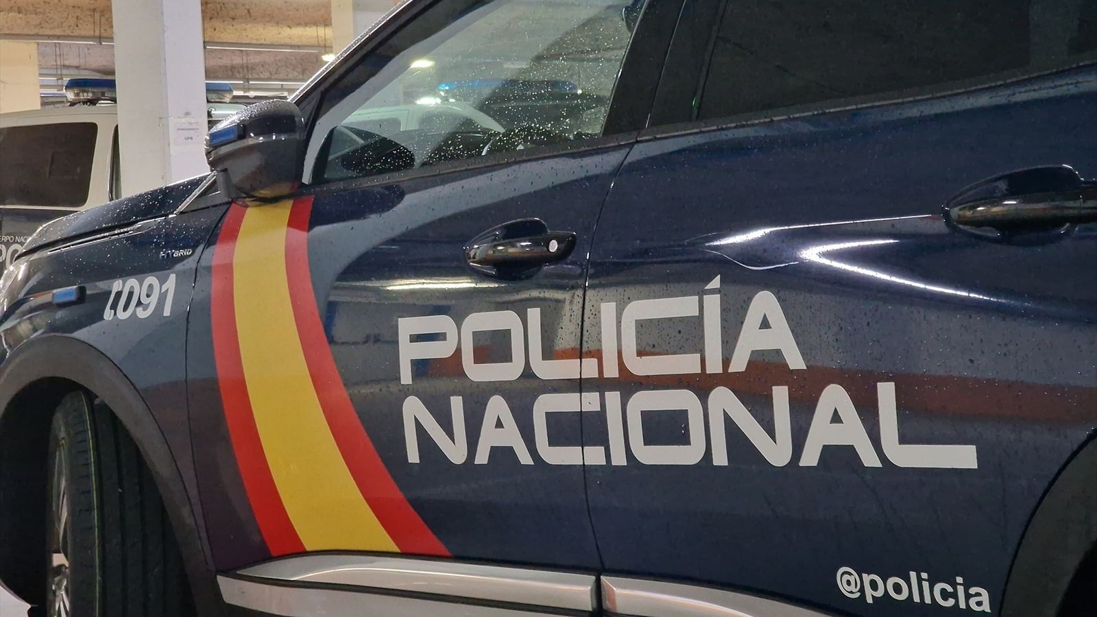 Imatge d'arxiu d'un cotxe de la Policia Nacional