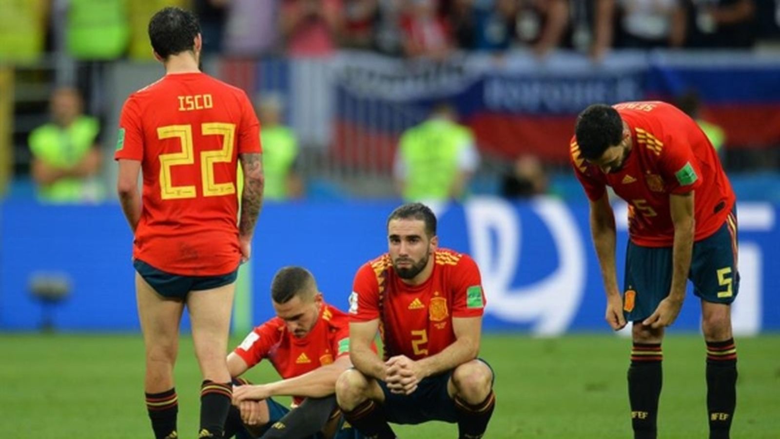 El partit de huitens de final contra Rússia ha sigut decebedor, amb un ritme lent i poques ocasions de gol.