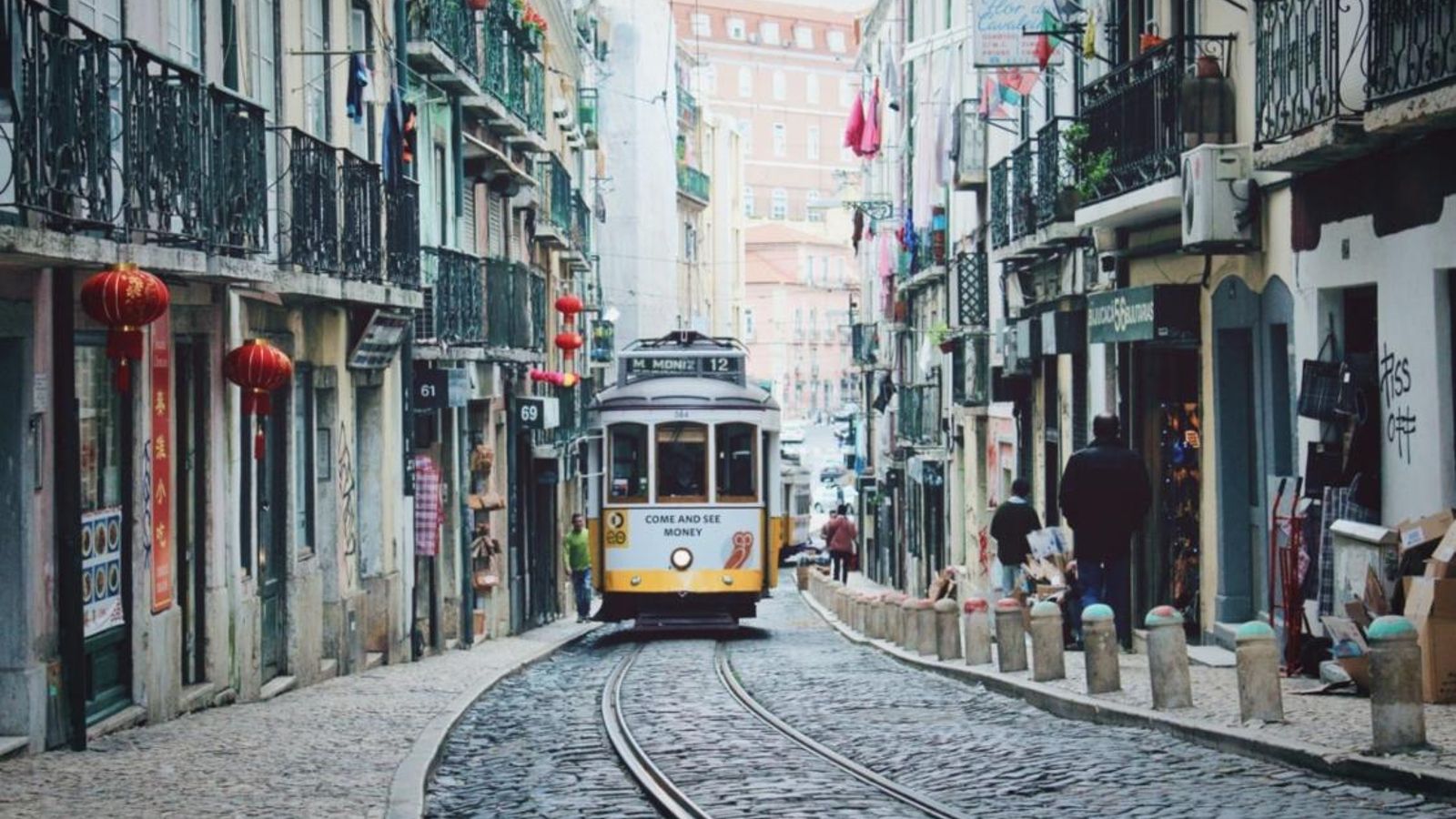 Els carrers de Lisboa en una imatge d'arxiu