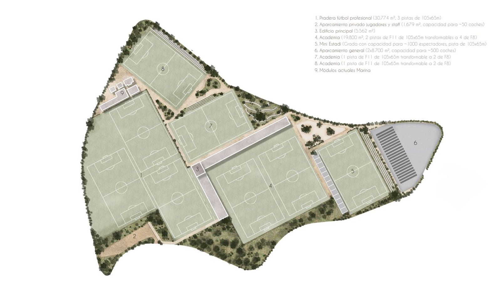 Així serà la nova ciutat esportiva del CE Castelló