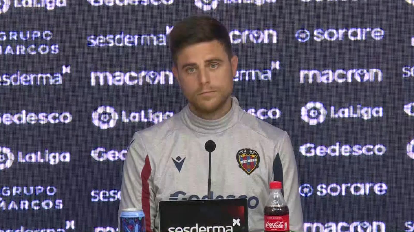 L'entrenador del Llevant, Alessio Lisci