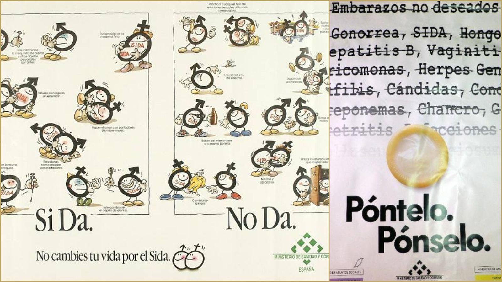 Diferents campanyes d'educació sexual