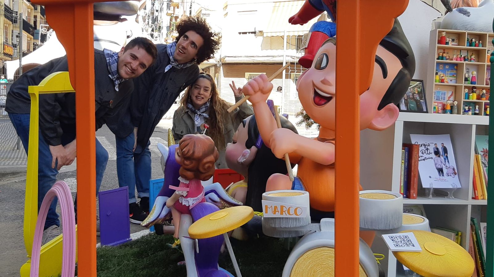 Falla infantil Costa Borrás - Agustina d'Aragó i Santander.