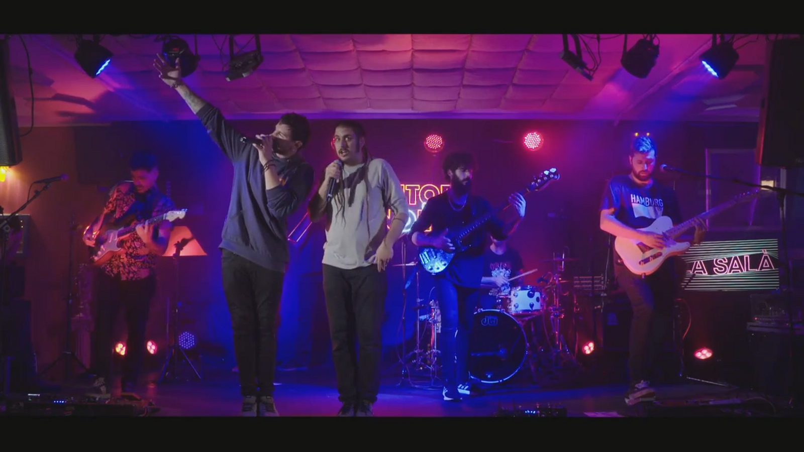 Funkiwis en Territori en concert