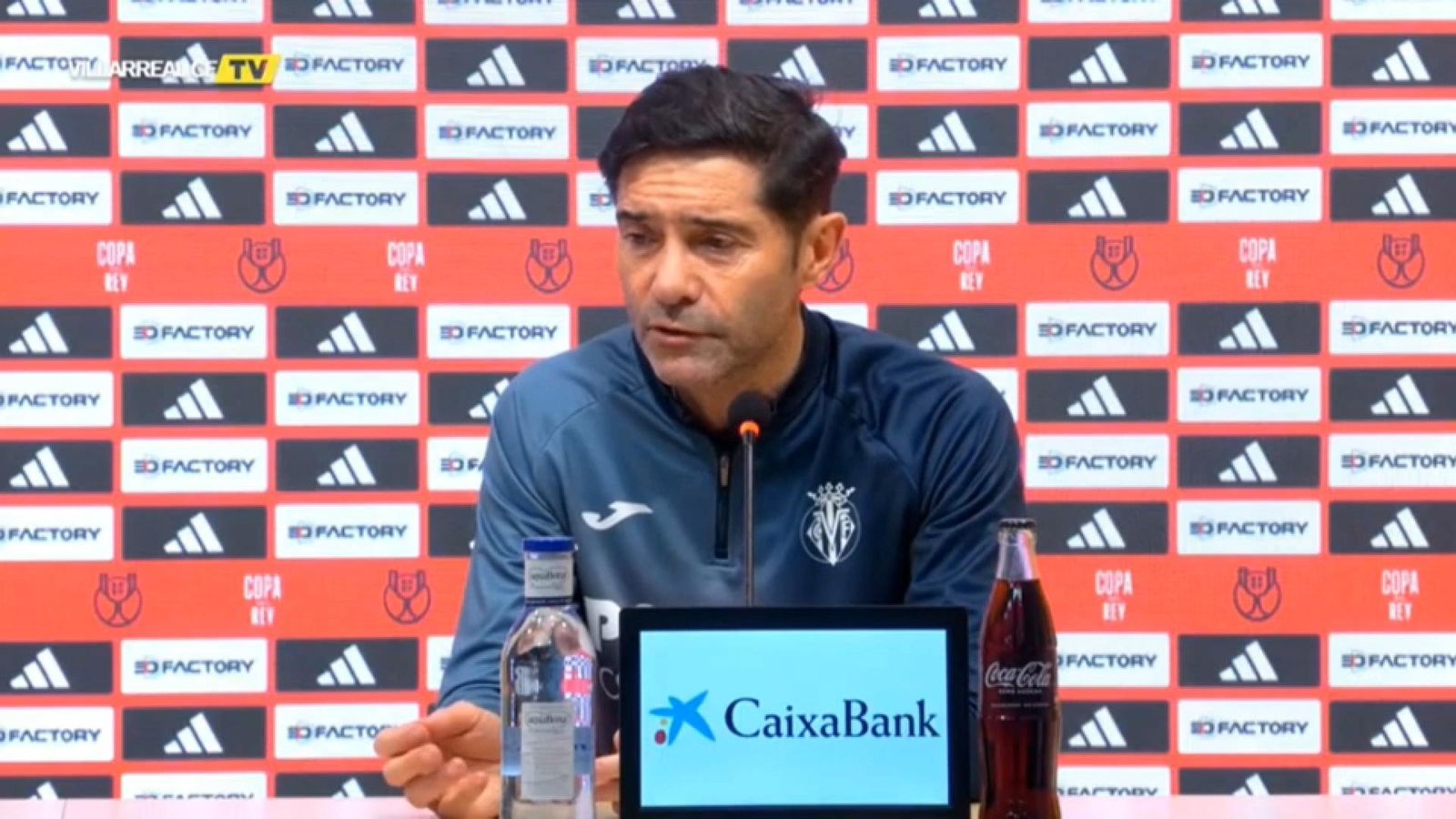 El tècnic del Vila-real, Marcelino García Toral El tècnic del Vila-real, Marcelino Garcia Toral