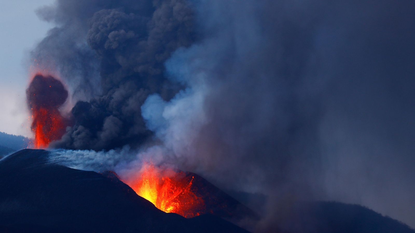 El volcà Cumbre Vieja, aquest dimecres
