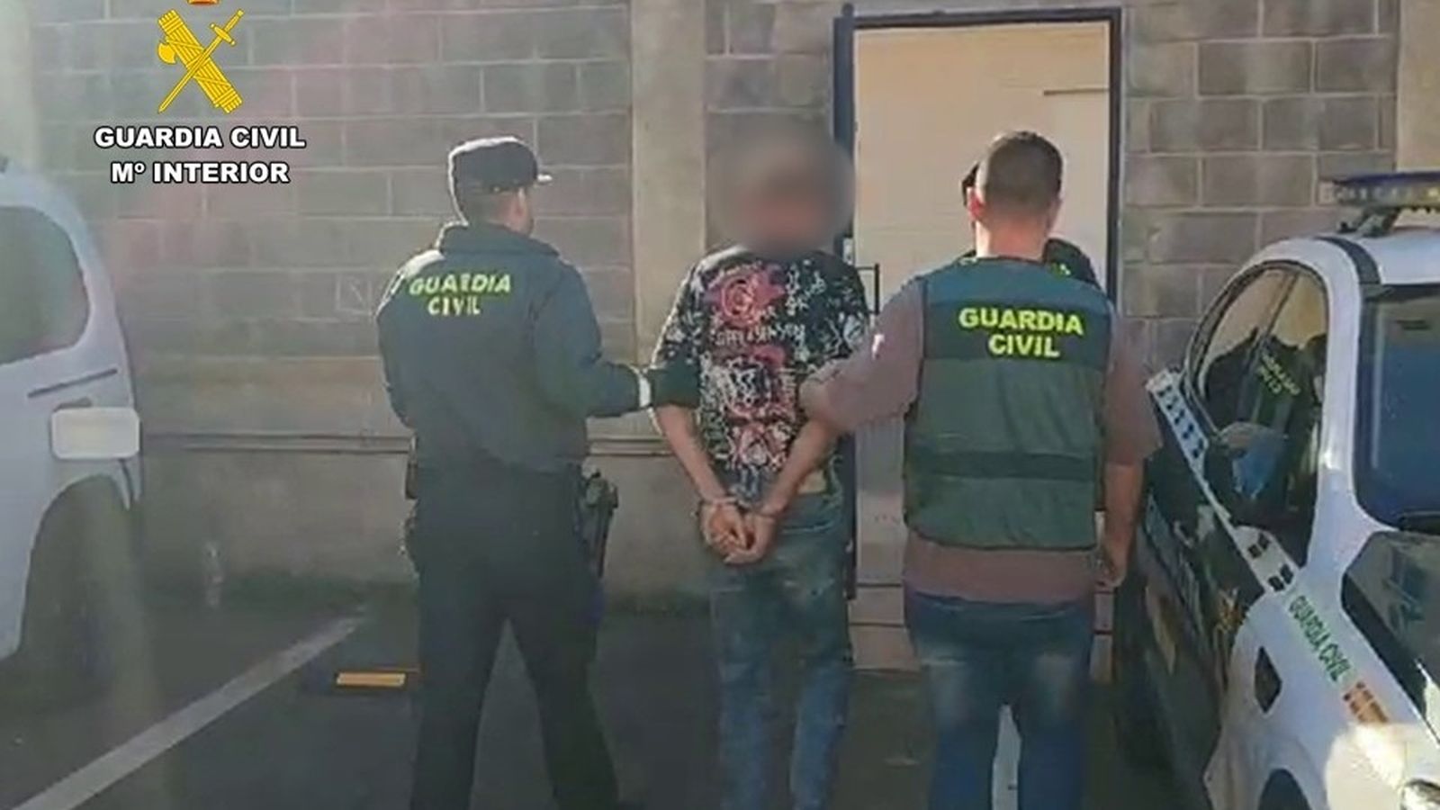 Una imatge de la detenció