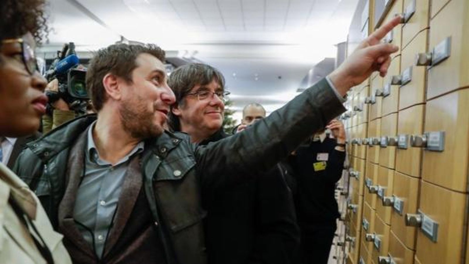 Comín i Puigdemont, en el Parlament Europeu el passat divendres