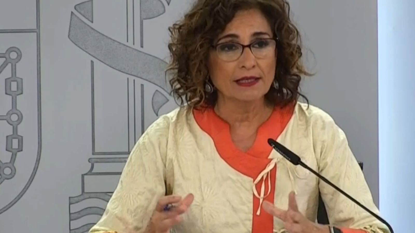 La ministra María Jesús Montero