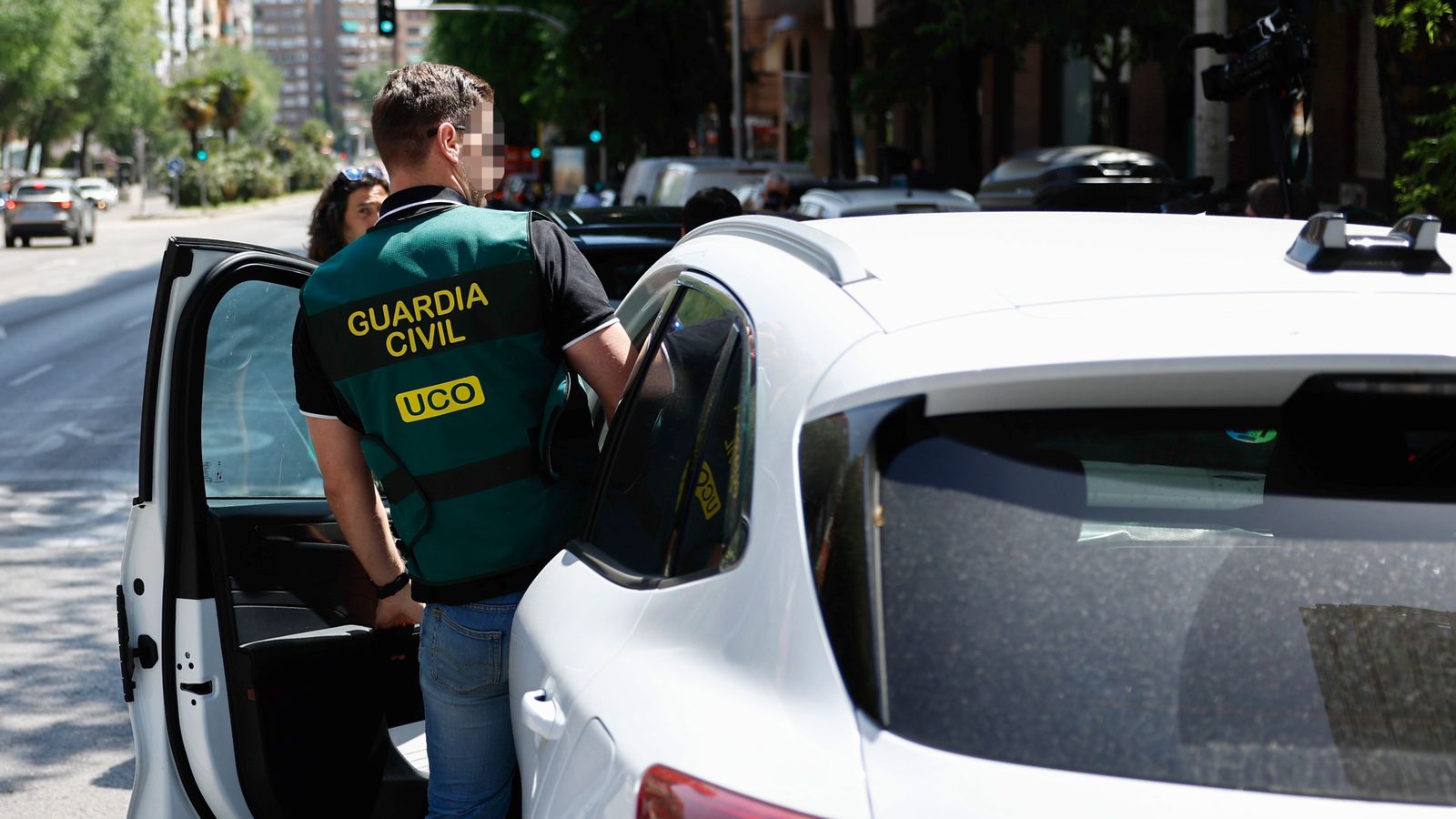 Agents de la Unitat Central Operativa (UCO) de la Guàrdia Civil