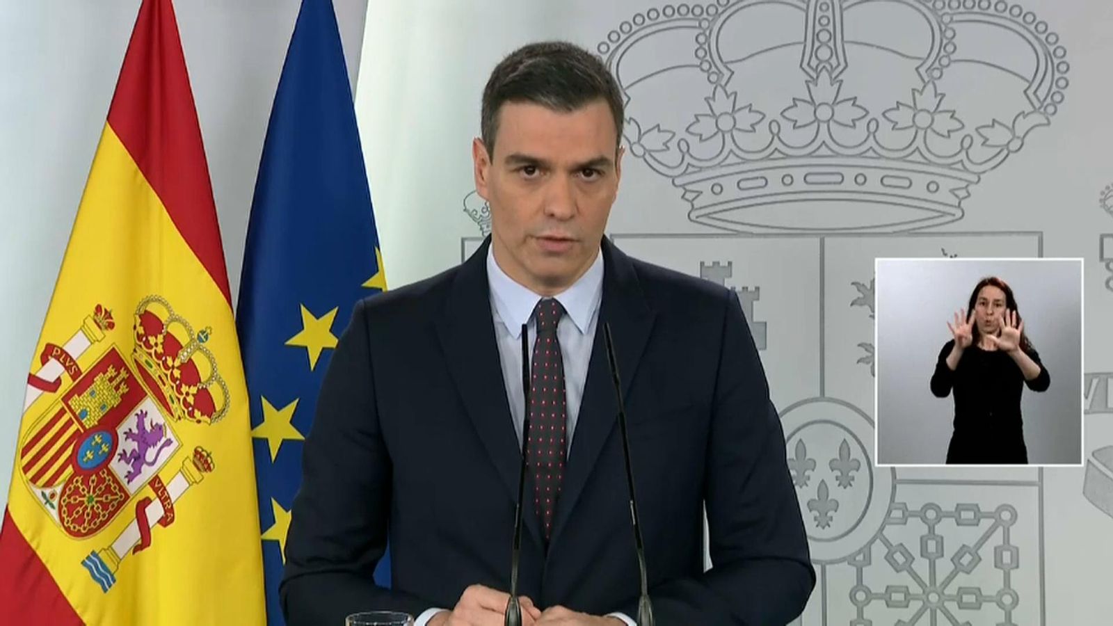 Sánchez anuncia una nova pròrroga de l'estat d'alarma fins al 9 de maig
