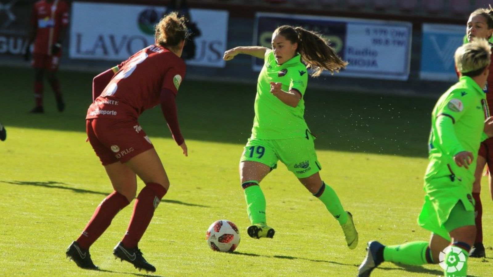 El Llevant continua ferm en la lliga Iberdrola.