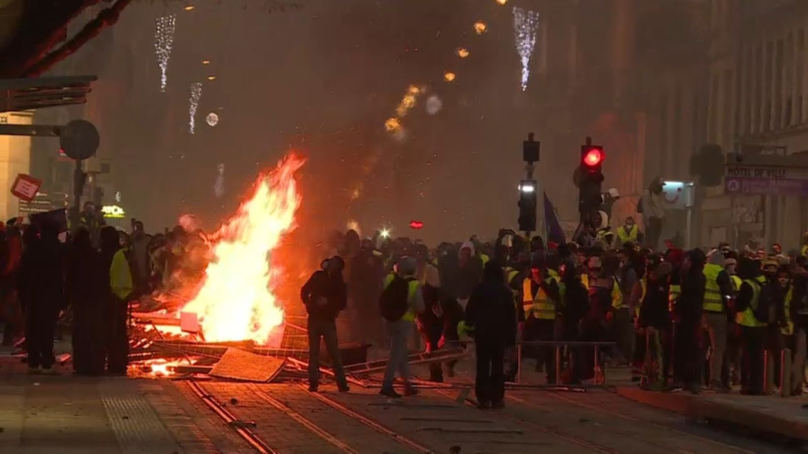 Greus disturbis a Bordeus