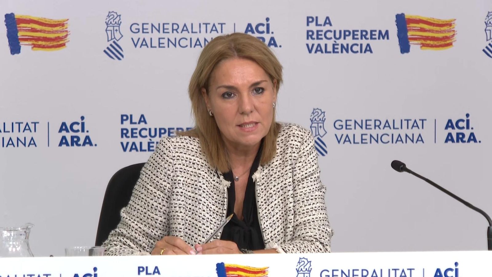 Camarero, este dimarts en la roda de premsa posterior al ple del Consell