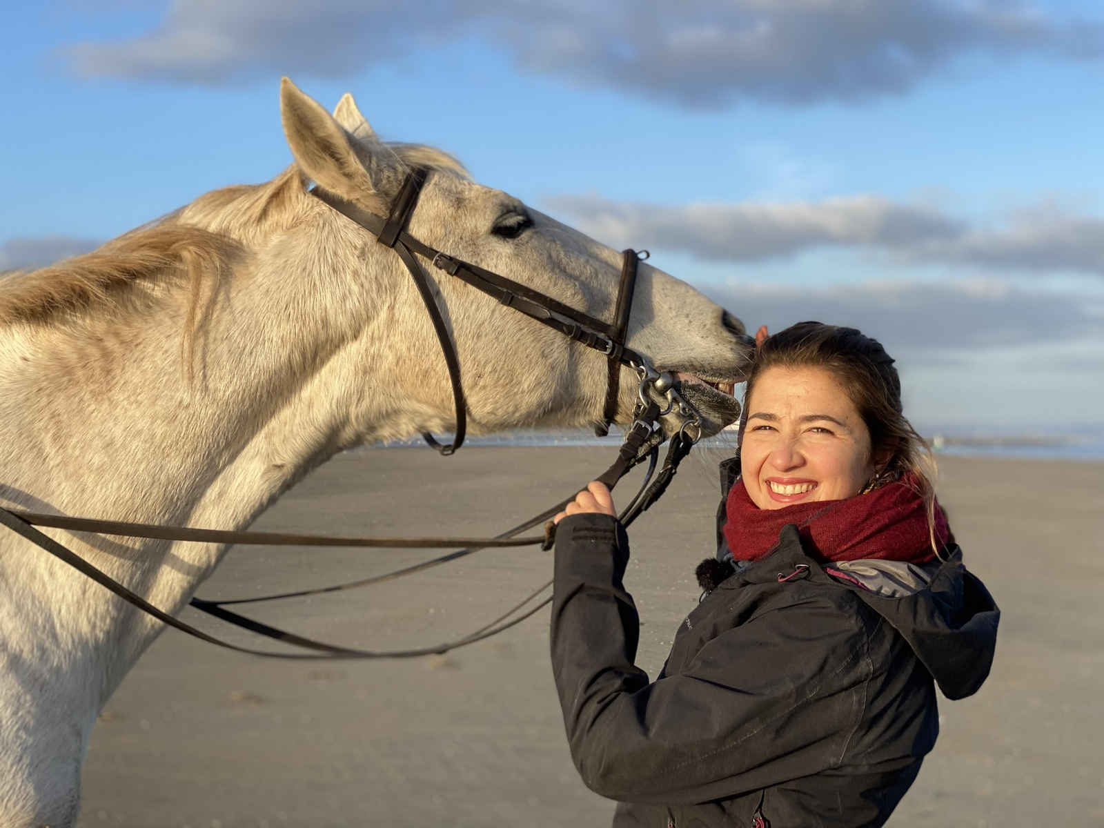 Neus de Benlloc i la seua passió pels cavalls