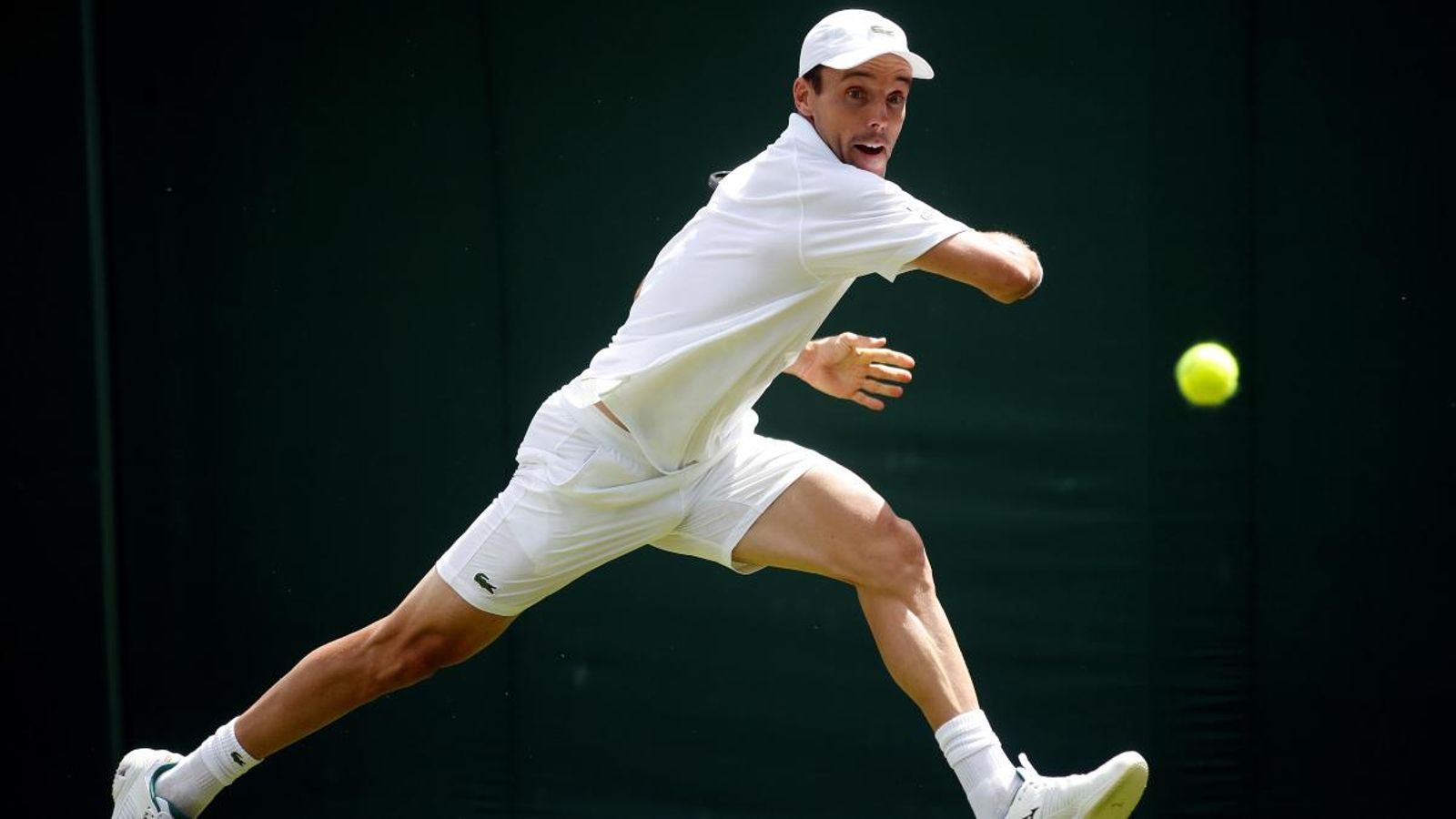Bautista s’ha estrenat amb victòria a Wimbledon.