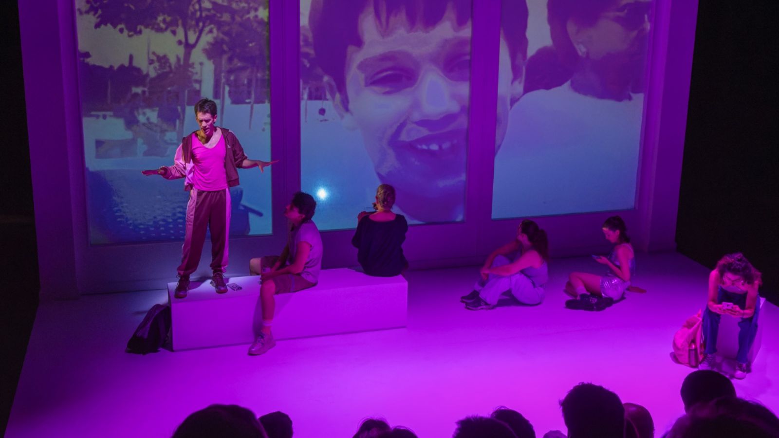 Una de les obres de teatre (arxiu)