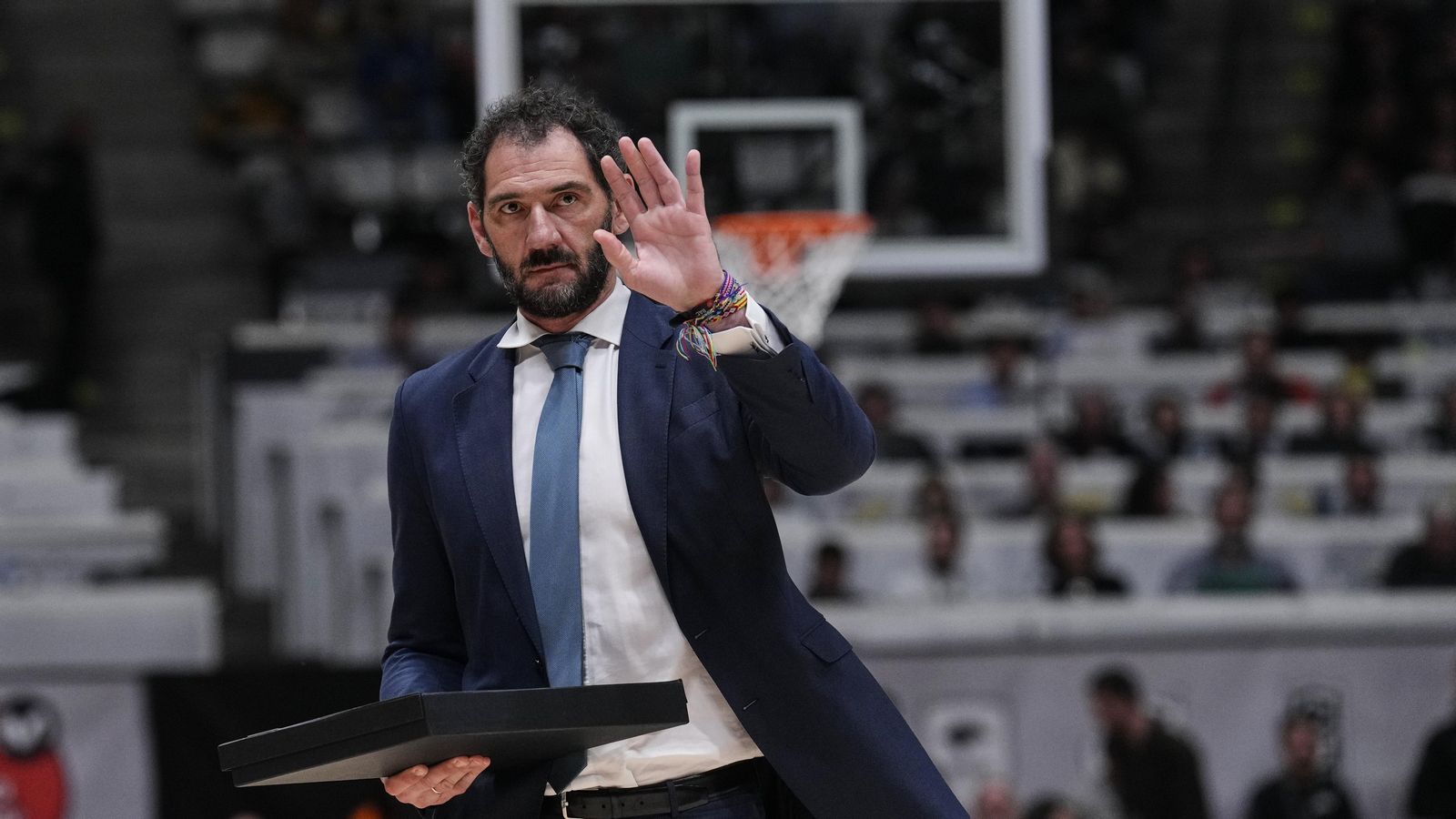 Garbajosa, durant la final de la Copa del Rei de Badalona